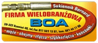 logo BOA Bernard Sukiennik - hydraulika siłowa, węże hydrauliczne