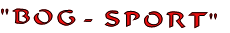 logo BOG-SPORT - Artykuły sportowe