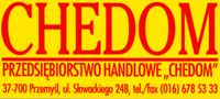 logo Przedsiębiorstwo Handlowe CHEDOM Sp.j.