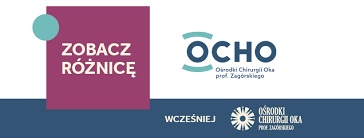 logo OCHO - Ośrodki Chirurgii Oka Prof. Zagórskiego