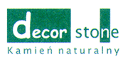 logo DECORSTONE - kamień naturalny, marmury, granity, pracownia kamieniarska, posadzki, blaty granitowe