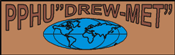 logo P.P.H.U. DREW-MET