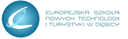 logo EUROPEJSKA SZKOŁA NOWYCH TECHNOLOGII i TURYSTYKI