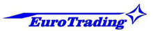 logo EUROTRADING - eksport, międzynarodowy obrót produktami spożywczymi, konwencjonalnymi, ekologicznymi,