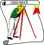 logo Biuro Usług Geodezyjno-Kartograficznych GEO-MAX Sp. z o.o.