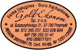 logo Firma Usługowa Biuro Rachunkowe Gold-Ekonom Sp. z o.o.