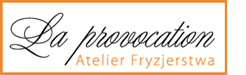 logo Atelier Fryzjerstwa "LA PROVOCATION" Katarzyna Złamaniec, Agnieszka Szypuła, Aneta Durzyńska