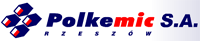 logo POLKEMIC S.A. Producent meblowych profili wykończeniowych
