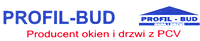 logo PROFIL-BUD Producent okien i drzwi z PCV i włókna szklanego