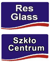 logo RES-GLASS - Szyby zespolone<br />
SZKŁO CENTRUM - Hurtownia Szkła