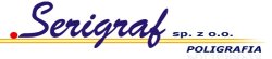 logo SERIGRAF Sp. z o.o. - sitodruk, tabliczki znamionowe, płytki drukowane, nadruki laserowe