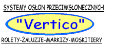 logo VERTICO Rolety Żaluzje