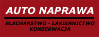 logo AUTO NAPRAWA - blacharstwo, lakiernictwo, konserwacja