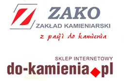 logo ZAKO - Zaczernie k/Rzeszowa - kominki, marmur  granit  piaskowiec onyx - nagrobki  blaty kuchenne  schody
